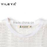 Hollow Out Net Designed Sports Style Latest Summer Fashion Women Blouses Elegant, Lace Embroidery Blouse thumbnail-5