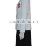 Tailor-made Festival Short Sleeve Low MOQ White New Design Uniforms Company thumbnail-3