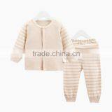 Spring Autumn 2pcs Organic Baby Clothing Sets thumbnail-1