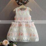 Modern Summer Lace Baby Girl Birthday Vest Dress thumbnail-6