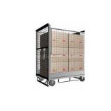 Chassis With Steel Plate Deck of Wire Mesh Cage For Parcel Collection
