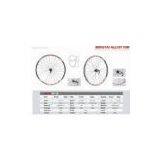 700C Black Aluminum Bicyle Wheel, Road Bike Rim MT120 MTSC14A thumbnail-1