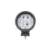 Truck , Excavator 60W round led work light PC Lens , Cree led work lamp 12v 24v