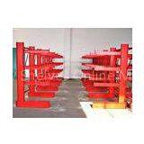 Double Side Industrial Cantilever Racking System For Raw Material Storage
