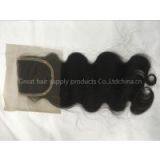 12 Inch Body Wave Remi Virgin Swiss Lace Closure 4*4 Inch thumbnail-1