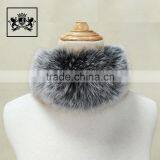 Factory Wholesale Price Soft Furry Fox Fur Scarf for Women Winter Fur Fashion thumbnail-5