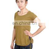 Lofbaz Women's Stylish Hollow Out Back Tops T-shirts thumbnail-4