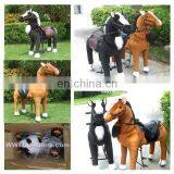 electric walking horse animal for amusement