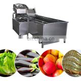 low energy bubble industrial vegetable and fruit washing machine