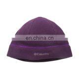 Cheap Price Unisex Embroidery Print Logo Winter Polar Fleece Custom Mens Beanie Logo thumbnail-3