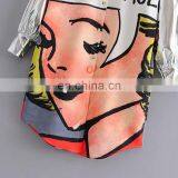 TWOTWINSTYLE Print Hit Color Women's Shirt Long Sleeve Casual Loose Female Blouse thumbnail-6