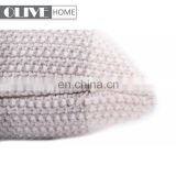 2019 Ombre Blue Acrylic Knitted Home Pillow Back Decorative Cushion Cover Cushions for Sofa thumbnail-4