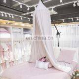 Decoration Ins Pink Cotton Princess Castle Bed Canopy Mosquito Net for Kids Baby and Adults thumbnail-4