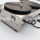Electric Double Head Crepe Pancake Baking Machine Crepe Making Machine Crepe Maker With Ce thumbnail-7