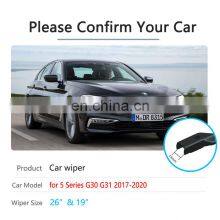 Car Wiper Blades for BMW 5 Series G30 G31 2017 2018 2019 520i 523i 528i 530i 535i 550i M5 518d 520d 525d 530d 535d M550d XDrive thumbnail-2