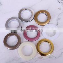 Wholesale Production Plastic Eyelet Curtains Wear Resistant and Durable Round Curtain Ring Eyelet