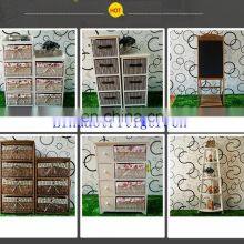 Manufacturer Wicker Creative Fashion Ark Drawer Storage Cabinet The Cane Makes up of Cloth thumbnail-3