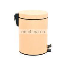 Cost-effective 3L 5L 12L Trash Can OEM Design Dust Bin Steel Powder Rubbish Bin for Bathroom Kitchen Office