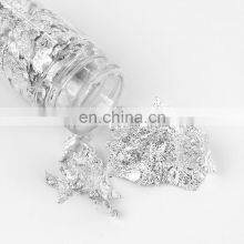 Cake Gold Leaf 2G/Bottle Eatable Foil Pure Gold Silver Leaf For Food Cake Decoration