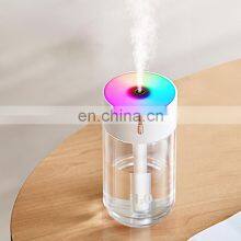 Newest Amazon Top Seller Car Mini Humidifier Usb Mist Diffuser Desktop Portable Air Humidifier With Colorful Led Light thumbnail-3