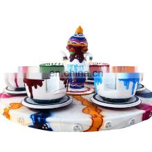 Amusement Park Stock Coffee Cup Kids Indoor Play Rides For Sale