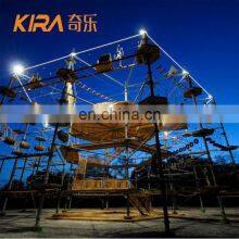 Hot Sale Climbing Courses Adventure Park Equipment Outdoor Rope Playgrounds For Children And Adult