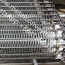 Food Drying Belt Custom Made Stainless Steel Metal Spiral Wire Mesh Conveyor Belt With Chain Driven