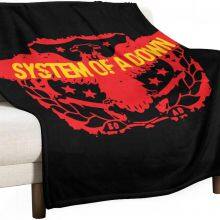 System of A Down Fleece Blanket Plush Throw Blanket Soft Warm Cozy Warm Lightweight and Decorative 100x130cm(40x50in) thumbnail-1