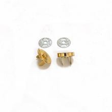 18MM Hanging Golden Half Cover Ordinary Magnetic Button thumbnail-4