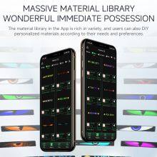 Led Flexible Car Window Display Light DIY Custom Animation Programmable Truck Advertising Logo Light Angel Devil Eye Lamp thumbnail-6