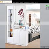 Malaysia divider cabinet, Singapore divider cabinet, Living Room divider cabinet model 2016, divider & display cabinet, white