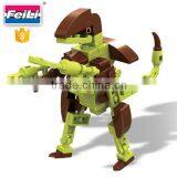 Cogo Blocks 3 In1 Dinosaure Construction Bricks With 59pcs Creative Bricks Toys Blocks thumbnail-3