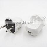 Portable Euro Plug Rewireable Schuko European Heavy Duty Plug Top Connector thumbnail-1