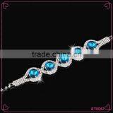 New Arrival Europe Silver Plated Bead Charm Bracelet Bride Jewelry 2016 thumbnail-1