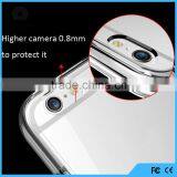 Clear Slim Transparent Acrylic Plastic Back Cover Flexible TPU Silicone Frame Bumper Hybrid Case for IPhone 6 Supplier's Choice thumbnail-4