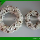 2014 wooden wreaths for Christmas or home decoration