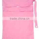 AnAnBaby Quilted Cute Pink Baby Diaper Bags With PUL Fabric thumbnail-1