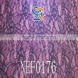 2016 Fujian Fuzhou Grand Slam 3cm Knitted Mesh White Elastic Nylon Spandex Nigerian African Cord Lace thumbnail-6