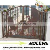 Iron Main Gate Designs/wrought Iron Gates /Antique Design for Sliding Gate of Iron
