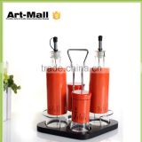 Hot new products for 2016 glass spice bottle with pump lid