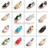 Women Fashion Slip-on Cloth Shoes Female Jute Casual Shoe Women Wave Pattern Flast Street Snap Soft Loafer Shoes thumbnail-5