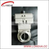 double acting pneumatic actuator butterfly valve