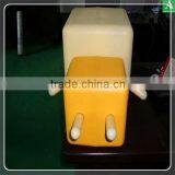 3d Yellow Promotional Plastic Light Box of Vacuum Thermoform thumbnail-6