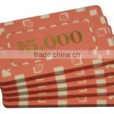 2000 poker chip case