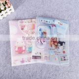 hard plastic pp clear 20 pages b4 size display folder multipage folding document holder pp plastic display book