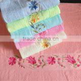China Factory Supply Solid Color Luxury Embroidery Towel Set thumbnail-4
