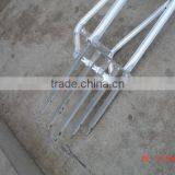 Manual Hollow Tine Lawn Spike Aerator 5 Tines thumbnail-2