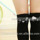 Knee High Socks Women School Young Girls Sock,wholesale Red White Cat Design Socks thumbnail-6