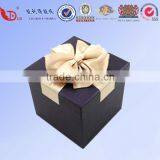 Luxury embossing foldable paper gift box for candle wholesale