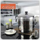 Equip With Bake-lite Handles Magnetism Stainless Steel Big Size Steamer Pot Can be Used Steaming or Regular Pot